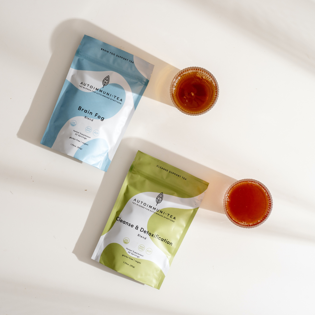 Focus Herbal Tea — Brain Fog Support Blend with Gotu Kola & Ginkgo ...