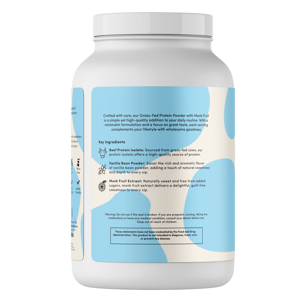 AIP Vanilla Grass Fed Beef Protein Powder Isolate